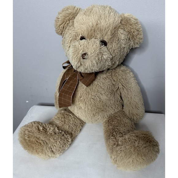 The Bearington Collection Bear - Benson - 16" Tall CLEAN Stuffed Animal Toy Love - Picture 1 of 5